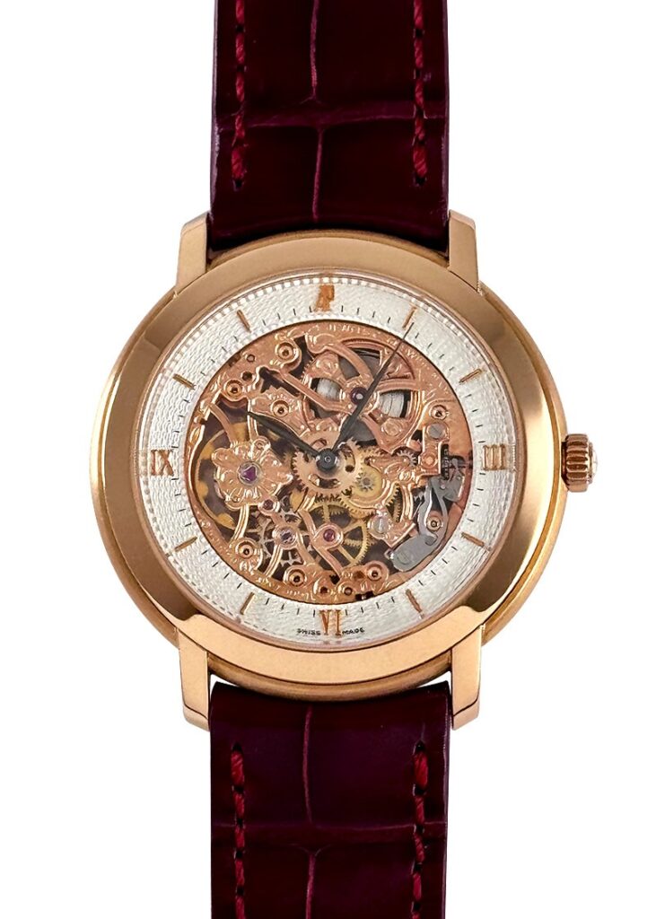 オーデマピゲ - ジュールオーデマ スケルトン | AUDEMARS PIGUET | 15058OR.OO.0067CR.01 | PG スケルトン文字盤 手巻き レザー | 中古
