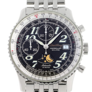 ブライトリング - ナビタイマー モンブリラン エクリプス | BREITLING | A43030 | SS 黒文字盤 自動巻き ブレスレット | 中古