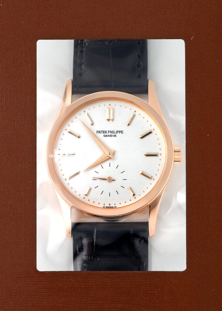 パテックフィリップ - カラトラバ | PATEK PHILIPPE | 3796R-012 | RG シルバー文字盤 手巻き レザー | 2000年製 | レストア | 中古 |