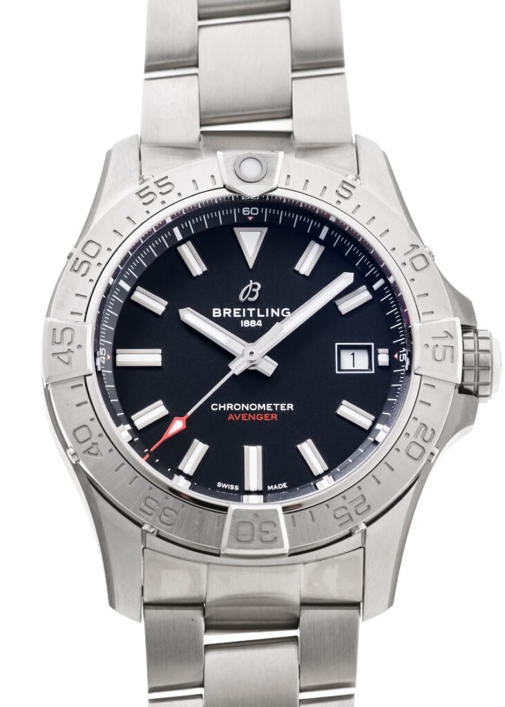 ブライトリング - アベンジャー オートマチック | BREITLING | A17328101B1A1(A17328) | SS 黒文字盤 自動巻き ブレスレット | 未使用品