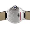 カルティエ - レディース バロンブルー | CARTIER | W6920085 | 33mm SS シルバー文字盤 自動巻き レザー