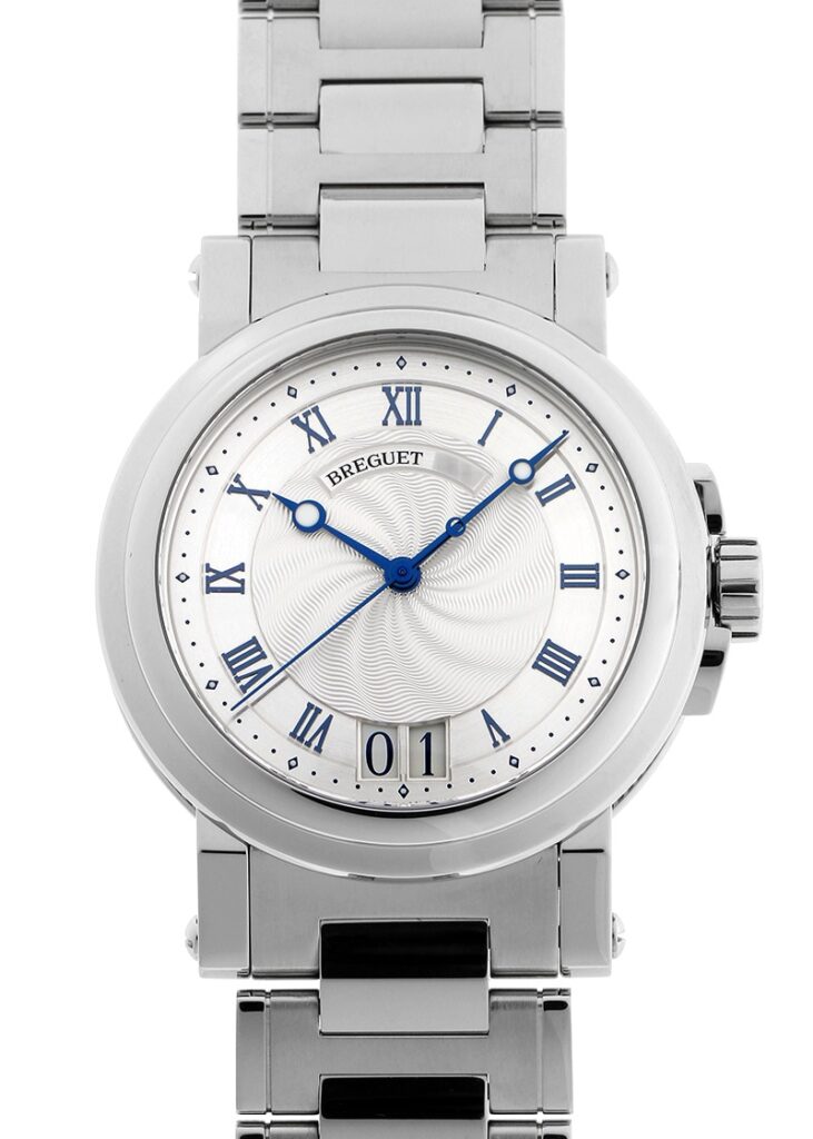 ブレゲ - マリーンII ラージデイト | BREGUET | 5817ST/12/SMO | SS シルバー文字盤 自動巻き ブレスレット | 中古