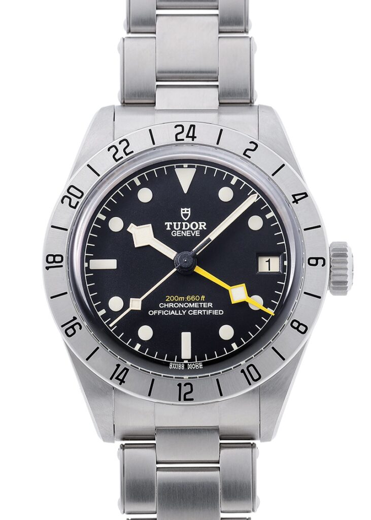 チューダー - ブラックベイ プロ GMT | TUDOR | M79470-0001 | SS 黒文字盤 自動巻き ブレスレット | 中古