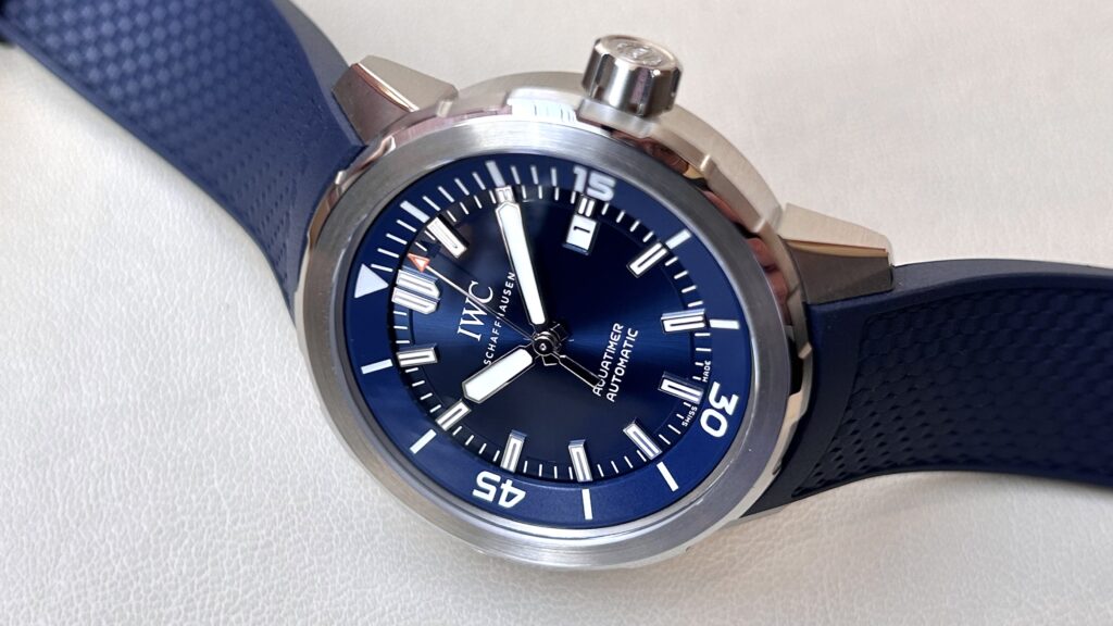 匠のベゼル IWC アクアタイマーの紹介画像