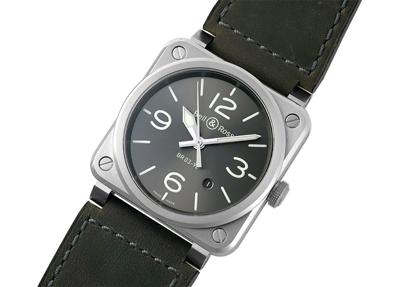 Bell＆Ross こだわりのデザインの紹介画像