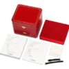 カルティエ - ミニ ベニュワール ベゼルダイヤ | CARTIER | WB520027 | WG シルバー文字盤 クォーツ レザー | 中古