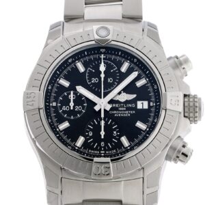 ブライトリング - アベンジャー クロノグラフ 43 | BREITLING | A13385101B1A1 | SS 黒文字盤 自動巻き ブレスレット | 未使用品
