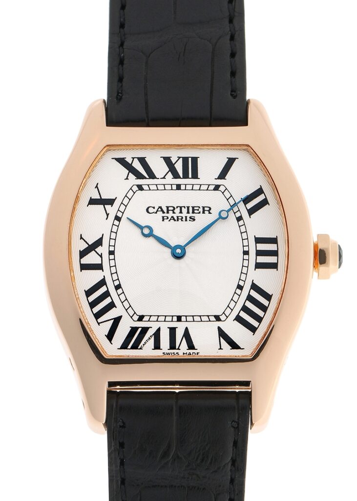 カルティエ - トーチュ XL CPCP | CARTIER | W1546051 | PG シルバー文字盤 手巻き レザー | 中古