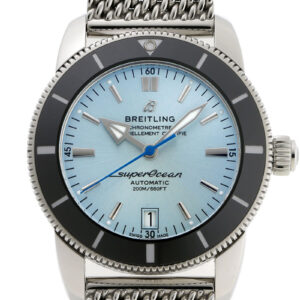 ブライトリング - スーパーオーシャン ヘリテージ 42 ジャパンエディション 200本限定 | BREITLING | AB20108A1C1A1(AB2010) | SS アイスブルー文字盤 自動巻き ブレスレット | 中古