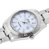 ロレックス - オイスター パーペチュアル デイトジャストII | ROLEX | 116334 | WG&SS 白文字盤 自動巻き ブレスレット | 中古