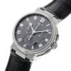 ブレゲ - マリーン クロノグラフ | BREGUET | 5527TI/G2/9WV | TI グレー文字盤 自動巻き レザー