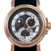 ブレゲ - マリーン GMT | BREGUET | 5857BR/Z2/5ZU | RG 黒文字盤 自動巻き ラバー | 中古
