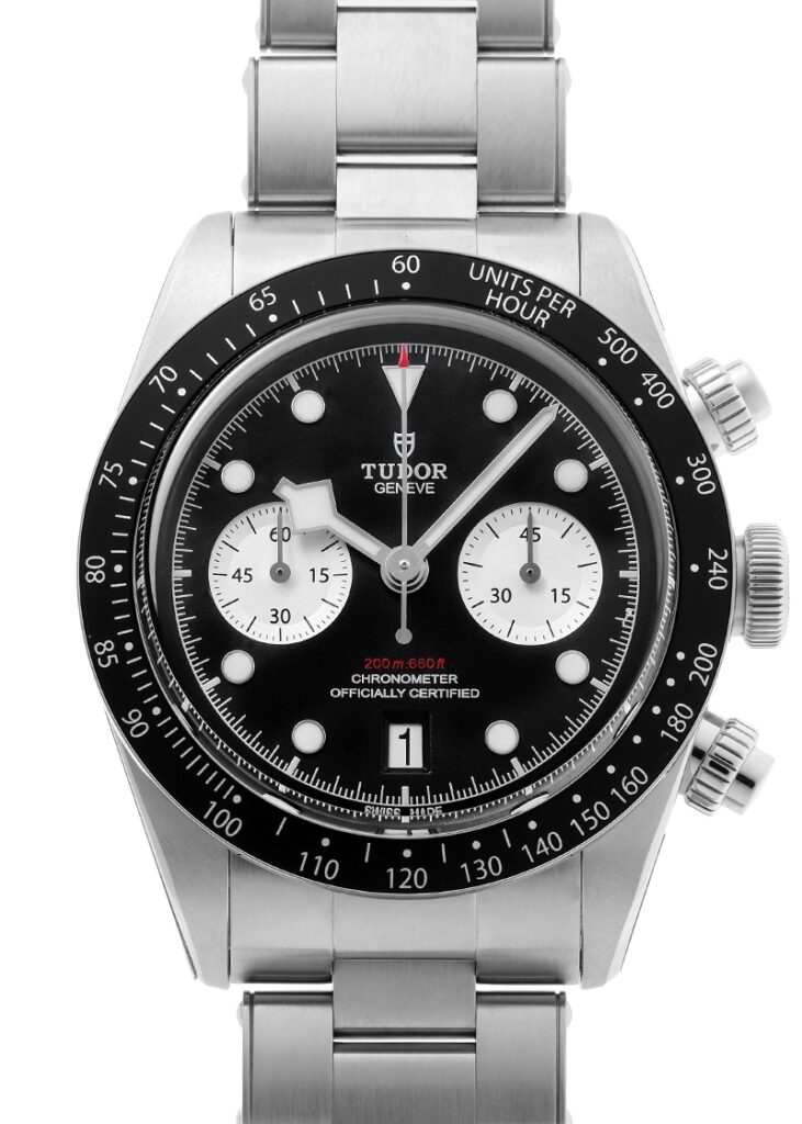 チューダー - ブラックベイ クロノグラフ | TUDOR | M79360N-0011 | SS 黒文字盤 自動巻き ブレスレット | 未使用品