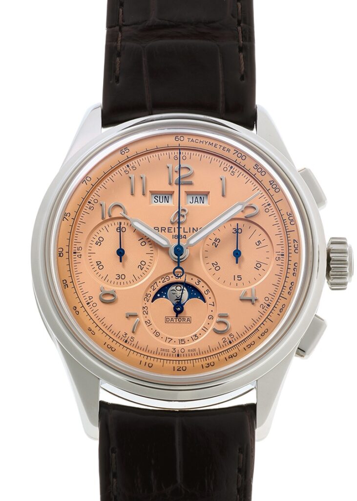 ブライトリング - プレミエ B25 ダトラ 42 | BREITLING | AB2510201K1P1(AB2510) | SS カッパー文字盤 自動巻き レザー | 未使用品