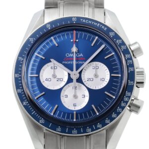 オメガ - スピードマスター プロフェッショナル 東京2020 リミテッドエディション | OMEGA | 522.30.42.30.03.001 | SS ブルー文字盤 手巻き ブレスレット | 委託品 | 未使用品