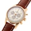 ブライトリング - トランスオーシャン クロノグラフ ブライトリングチャレンジ2015年賞品 SPECIAL DELIVERY | BREITLING | R015G38WBD(RB0152) | RG シルバー文字盤 自動巻き レザー | 未使用品