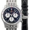 ブライトリング - ナビタイマー B01 クロノグラフ | BREITLING | AB0138211B1P1(AB0138) | SS 黒/シルバー文字盤 自動巻き レザー/ブレスレット | 中古