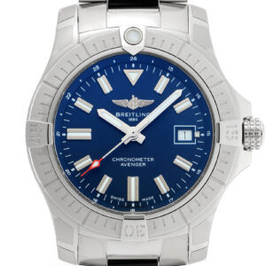 ブライトリング - アベンジャー オートマチック 43 | BREITLING | A17318101C1A1 | SS ブルー文字盤 自動巻き ブレスレット | 未使用品 |