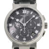 ブレゲ - マリーン クロノグラフ | BREGUET | 5527TI/G2/9WV | TI グレー文字盤 自動巻き レザー