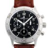 ブレゲ - アエロナバル 初期 金リューズ | BREGUET | 3800ST/92/3W6 | SS 黒文字盤 自動巻き レザー | 中古