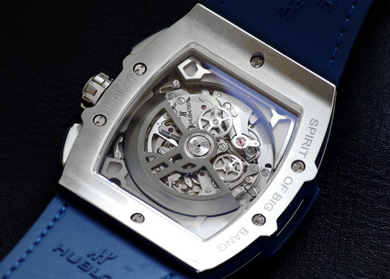 ウブロ - スピリット オブ ビッグバン チタニウム ブルー  HUBLOT  601.NX.7170.LR