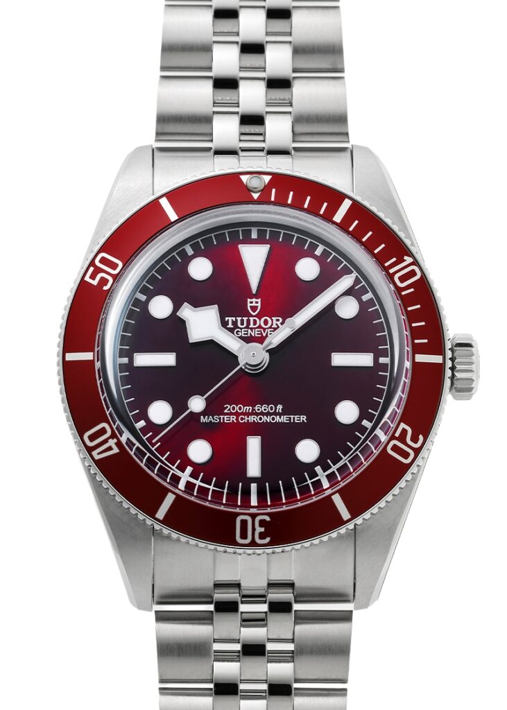 チューダー - ブラックベイ 58 | TUDOR | M7939A1A0RU-0001 | SS レッド文字盤 自動巻き ブレスレット