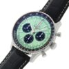 ブライトリング - ナビタイマーB01 クロノグラフ43 | BREITLING | AB0138241L1P1(AB0138) | SS ミントグリーン文字盤 自動巻き レザー | 中古
