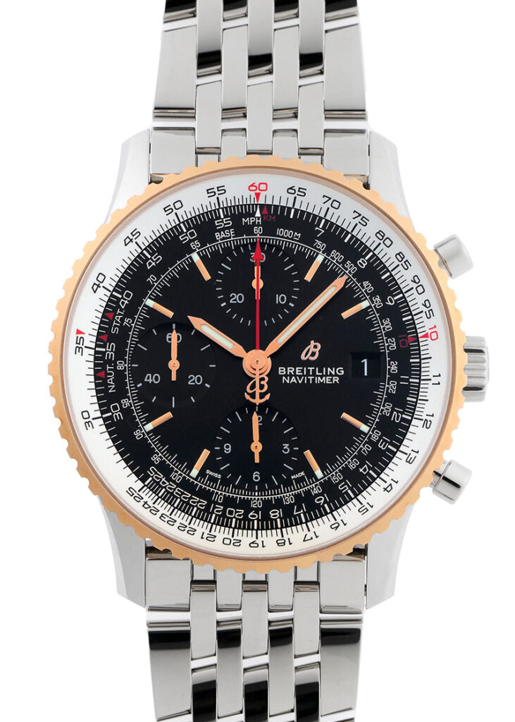 ブライトリング - ナビタイマー1 クロノグラフ | BREITLING | U13324211B1A1 | RG/SS グレー文字盤 自動巻き ブレスレット | 未使用品 |