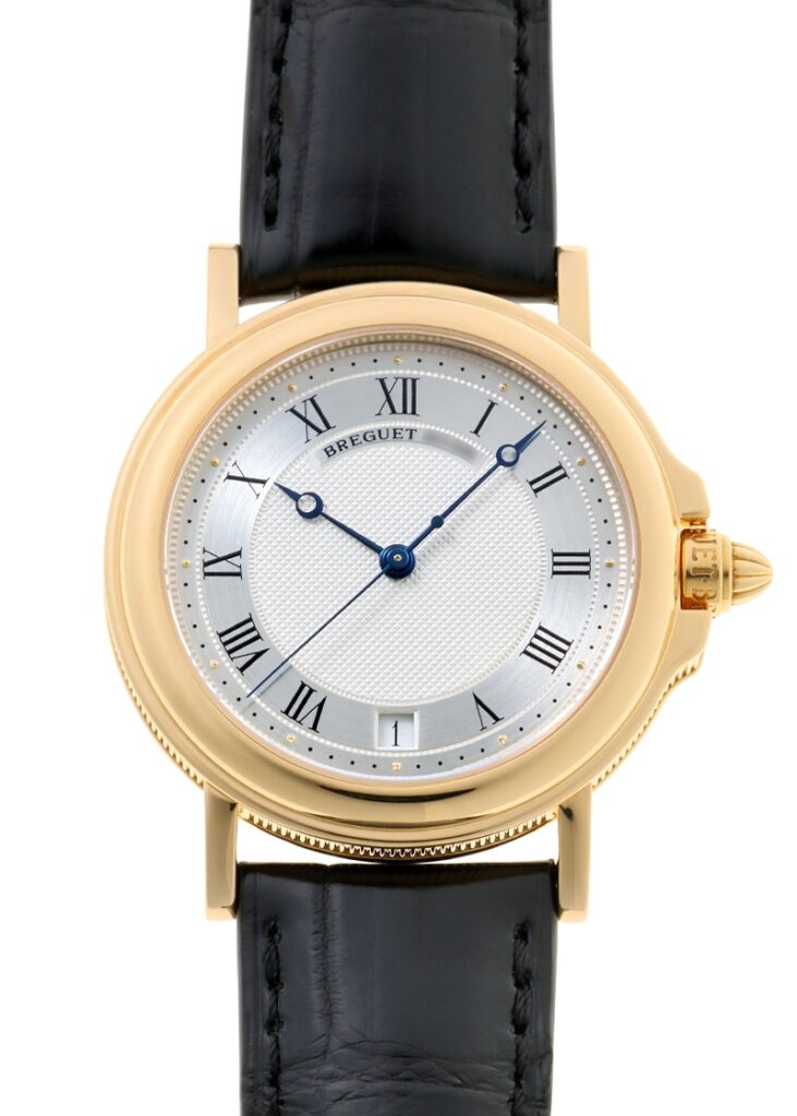 ブレゲ - マリーン | BREGUET | 3400BA/12/996 | YG シルバー文字盤 自動巻き レザー | 中古