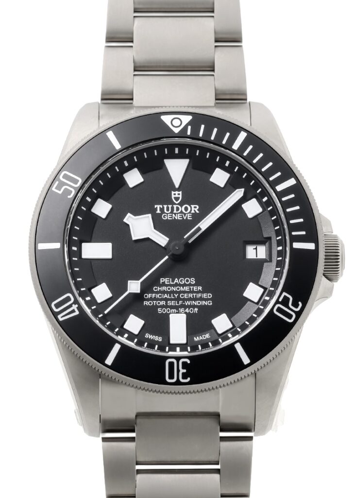 チューダー - ペラゴス | TUDOR | M25600TN-0001 | TI 黒文字盤 自動巻き ブレスレット