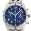 ブライトリング - クラシック アヴィ クロノグラフ 42 トリビュート トゥ ヴォート F4U コルセア | BREITLING | A233801A1C1A1(A23380) | SS ブルー文字盤 自動巻き ブレスレット | 中古
