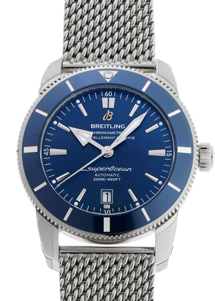 ブライトリング - スーパーオーシャン ヘリテージ B20 オートマチック 46 | BREITLING | AB2020161C1A1 | SS ブルー文字盤 自動巻き ブレスレット | 未使用品