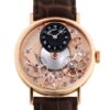 ブレゲ - トラディション | BREGUET | 7027BR/R9/9V6 | RG ピンク / 黒文字盤 手巻き レザー | 中古