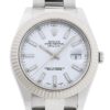 ロレックス - オイスター パーペチュアル デイトジャストII | ROLEX | 116334 | WG&SS 白文字盤 自動巻き ブレスレット | 中古