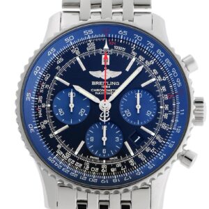 ブライトリング - ナビタイマー 01 ブルースカイ リミテッド | BREITLING | AB012116/BE09(AB0121) | SS ブルー文字盤 自動巻き ブレスレット | 中古