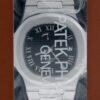 パテック フィリップ - ノーチラス パワーリザーブ | PATEK PHILIPPE | 3710/1A-001 | SS 黒文字盤 自動巻き ブレスレット | 2002年製 | レストア | 中古 |