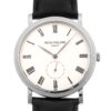 パテックフィリップ - カラトラバ | PATEK PHILIPPE | 5116G-001 | WG エナメル文字盤 手巻き レザー | レストア | 中古 |